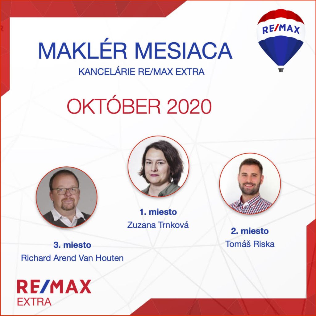 realitný maklér - Najúspešnejší maklér za október 2020 - reallitná kancelária Trenčín a Žilina 6