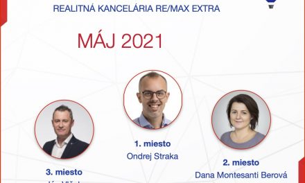 Najlepší realitný maklér za MESIAC MÁJ – 2021