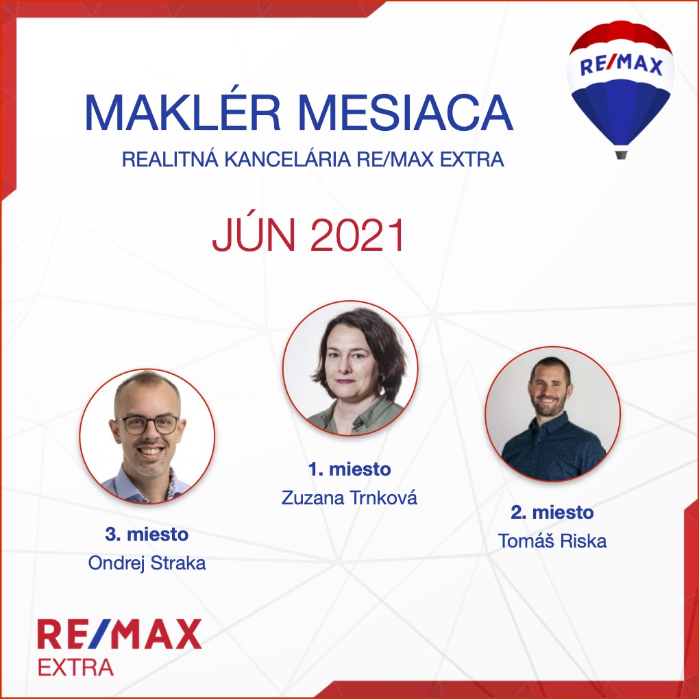 REALITNY Makler mesiaca poradie REMAX 042021